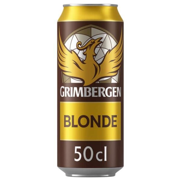 Grimbergen blonde canette