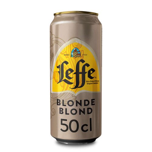 Leffe blonde canette
