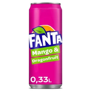 Fanta mangue fruit du dragon