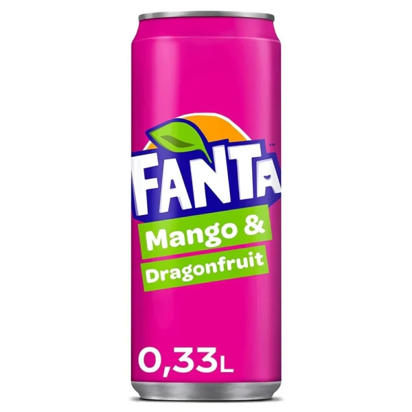 Fanta mangue fruit du dragon
