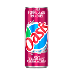oasis pomme cassis framboise