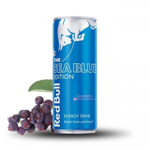 Red bull sea blue